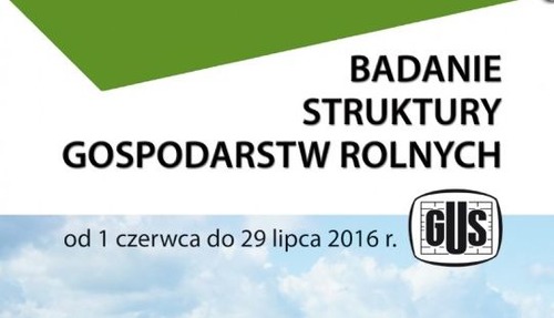 Badanie struktury gospodarstw rolnych