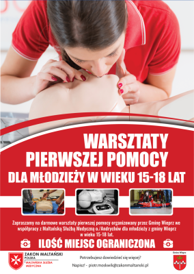 Wwarsztaty z zakresu pierwszej pomocy